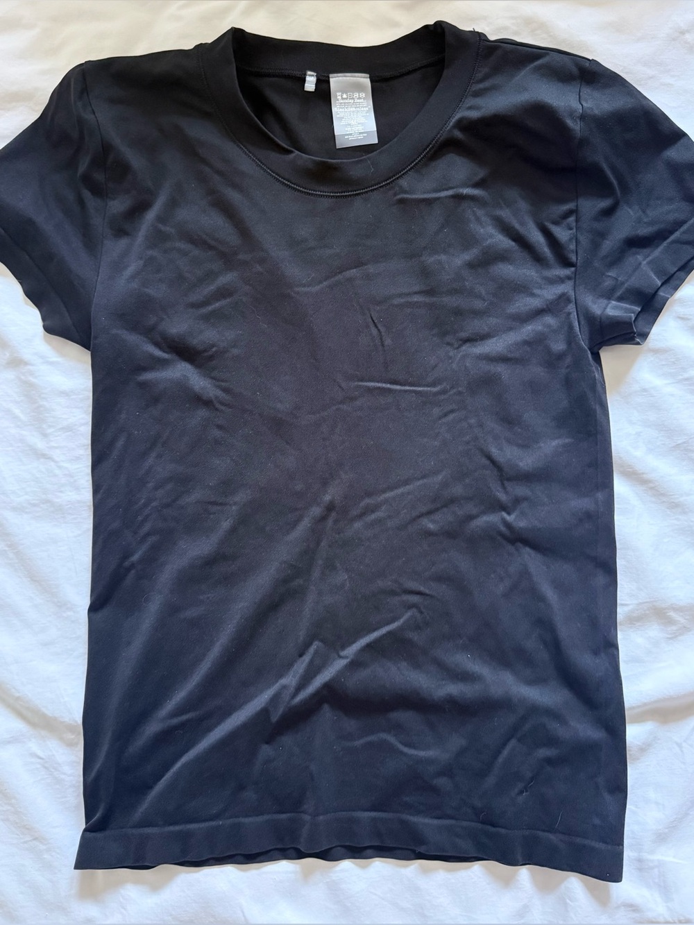 Sunday best black t shirt